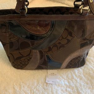 Coach patchwork handbag
